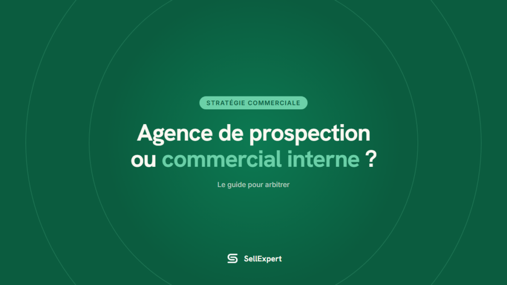 Agence de prospection ou commercial interne : couverture de l'article SellExpert