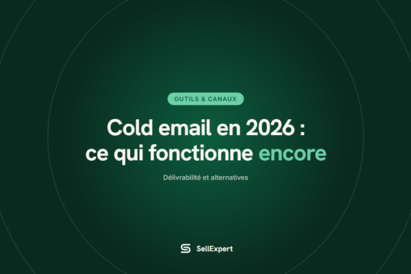 Cold email 2026 : couverture de l'article SellExpert